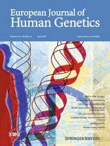 European Journal of Human Genetics 